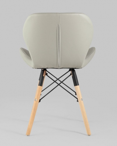 Стул Stool Group Бон экокожа Серый