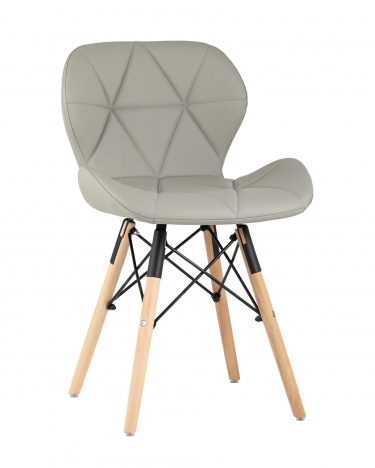 Стул Stool Group Бон экокожа Серый