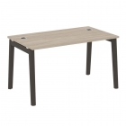 Стол рабочий руководителя Рива ONIX WOOD OW.SRR-3.8 Дуб Аттик/Темный