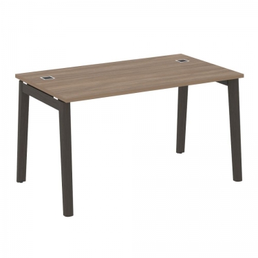 Стол рабочий руководителя Рива ONIX WOOD OW.SRR-3.8 Тиквуд Темный/Темный