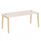 Стол рабочий руководителя Рива ONIX WOOD OW.SRR-5.8 Дуб Аттик/Темный