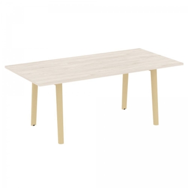 Стол переговорный Рива ONIX WOOD OW.PRG-19 Денвер Светлый/Светлый