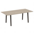 Стол переговорный Рива ONIX WOOD OW.PRG-19 Дуб Аттик/Темный