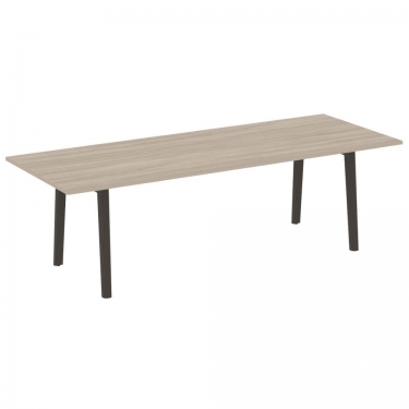 Стол переговорный Рива ONIX WOOD OW.PRG-25 Дуб Аттик/Темный