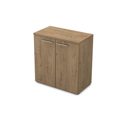 Шкаф низкий ALSAV GLOSS LINE 9НШ.023.1 Teakwood