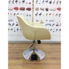 Стул Gruppo 396 Квинт на опоре рингбаза хромированная Aries 516