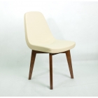 Стул Gruppo 396 Клод на опоре деревянная арт.111 бежевый Ecotex 3014