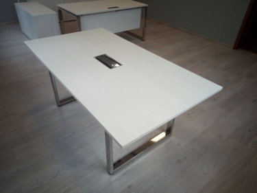 Стол переговорный ALSAV GLOSS LINE НСП-О.938 Ivory