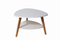 Стол журнальный Мебелик Бруклин Белый