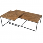 Стол журнальный Мебелик Эклектик Дуб американский