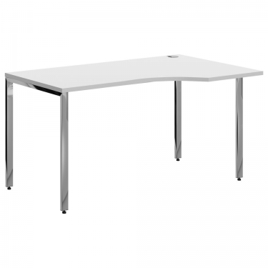 Стол письменный правый Skyland XTEN GLOSS XGCET 149 R Белый