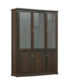 Шкаф для бумаг, 3 створки правый POINTEX MINISTRY Композиция 6.2 Южный орех