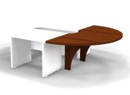 Конференц-стол сборный Дэфо Танго 02 Орех