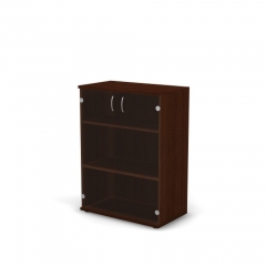 Шкаф-витрина Дэфо Танго Ш44К Орех