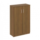 Шкаф средний широкий 2 средние двери стекло Рива NOVA S В.СТ-2.4 Венге Цаво