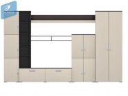 Гостиная Стиль Атлантида 5 Венге Дуб молочный