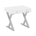 Стол письменный Рива HOME OFFICE VR.SP-1-79.M Белый Бриллиант/Серый металл