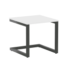 Стол письменный Рива HOME OFFICE VR.SP-2-58.G Белый/Антрацит металл