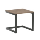 Стол письменный Рива HOME OFFICE VR.SP-2-58.G Дуб Табак/Антрацит металл