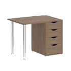 Стол письменный Рива HOME OFFICE VR.SP-3-98.4 Дуб Аризона