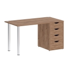 Стол письменный Рива HOME OFFICE VR.SP-3-138.4 Дуб Табак