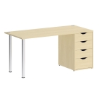 Стол письменный Рива HOME OFFICE VR.SP-3-158.4 Клен