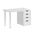 Стол письменный Рива HOME OFFICE VR.SP-3-118.1 Белый Бриллиант