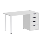Стол письменный Рива HOME OFFICE VR.SP-3-138.1 Белый