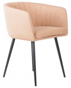Стул обеденный DOBRIN DOBRIN ALINA Бежевая ткань LAR-106D-4