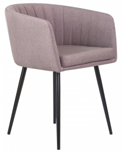 Стул обеденный DOBRIN DOBRIN ALINA Серая ткань LAR-106D-25