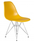 Стул обеденный DOBRIN DOBRIN DSR ножки хром Горчичный Y-03