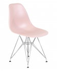 Стул обеденный DOBRIN DOBRIN DSR ножки хром Светло-розовый PK-02