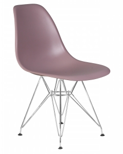 Стул обеденный DOBRIN DOBRIN DSR ножки хром Сиреневый P-04
