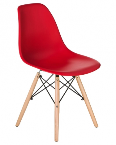Стул обеденный DOBRIN DOBRIN DSW Красный R-02