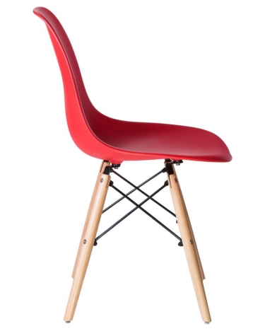Стул обеденный DOBRIN DOBRIN DSW Красный R-02