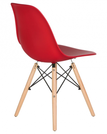 Стул обеденный DOBRIN DOBRIN DSW Красный R-02