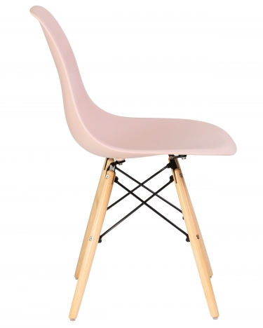 Стул обеденный DOBRIN DOBRIN DSW Светло-розовый PK-02
