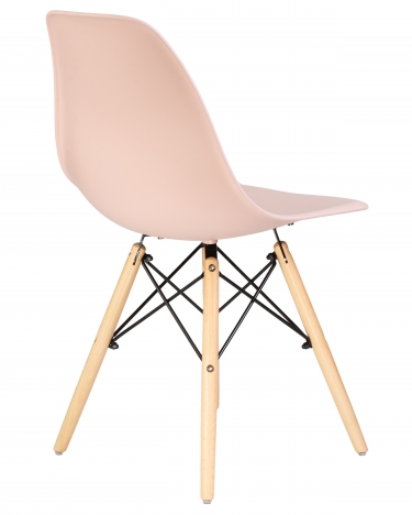 Стул обеденный DOBRIN DOBRIN DSW Светло-розовый PK-02