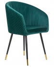 Стул обеденный DOBRIN DOBRIN MARY Зеленый велюр 1922-9