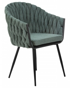 Стул обеденный DOBRIN DOBRIN MATILDA Зеленая ткань LAR 275-23