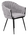 Стул обеденный DOBRIN DOBRIN MATILDA Серая ткань LAR 275-17