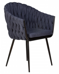 Стул обеденный DOBRIN DOBRIN MATILDA Синяя ткань LAR-275-29