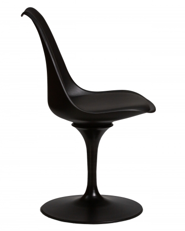 Стул обеденный DOBRIN DOBRIN TULIP Черный B-03