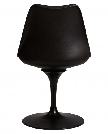 Стул обеденный DOBRIN DOBRIN TULIP Черный B-03