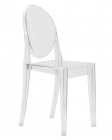Стул обеденный DOBRIN DOBRIN VICTORIA GHOST Прозрачный