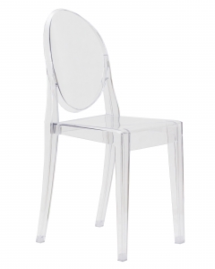 Стул обеденный DOBRIN DOBRIN VICTORIA GHOST Прозрачный
