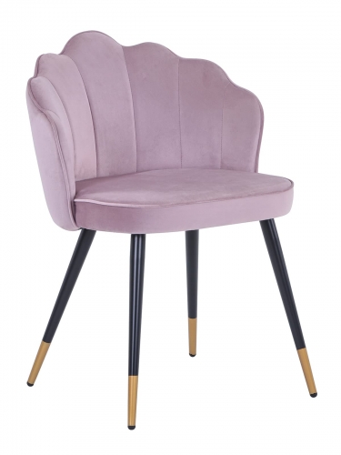 Стул Stool Group Камилла велюр Пепельно-розовый