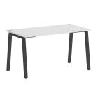 Стол письменный Рива HOME OFFICE VR.SP-3-138.A Белый/Антрацит металл
