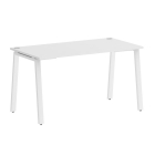 Стол письменный Рива HOME OFFICE VR.SP-3-138.A Белый Бриллиант/Белый металл