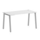 Стол письменный Рива HOME OFFICE VR.SP-3-138.A Белый Бриллиант/Серый металл